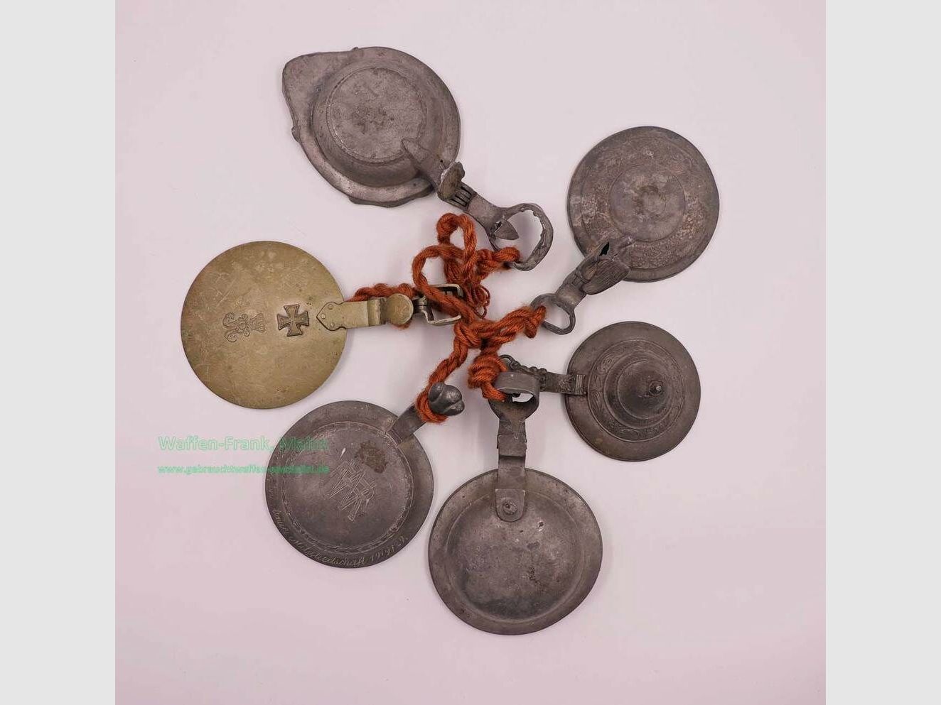 German diverse collection of beer mug lids for collectors and beer drinkers