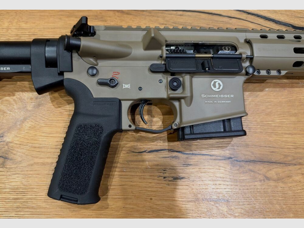 Schmeisser AR15-M5FL 16" FDE Ceracote, image 3 of 4