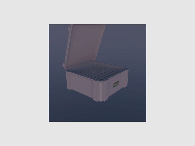 Filamelt Munitionsbox / 7mm-08 REM / ‘Klappdeckel’ / Patronenbox, Ammo Box