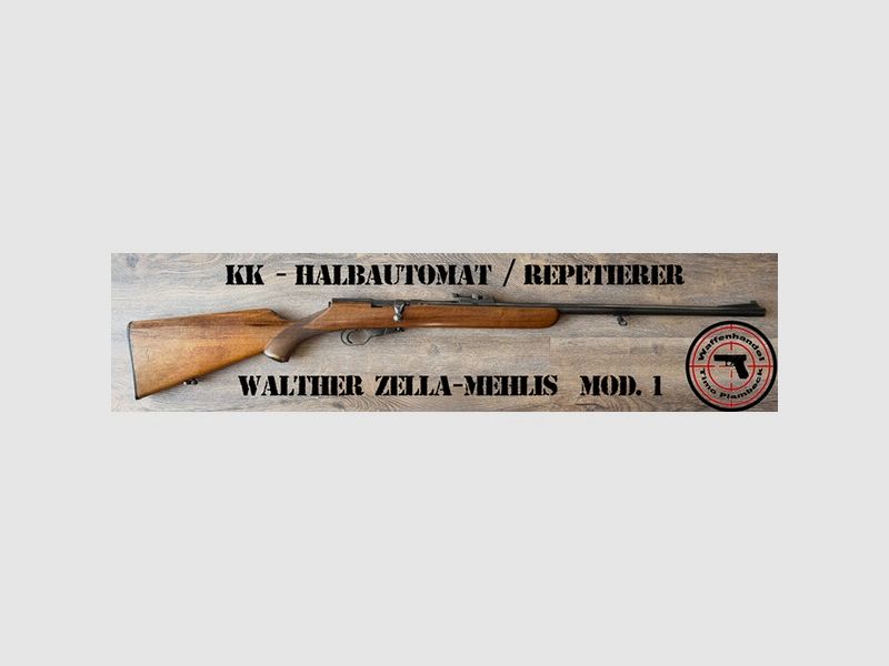 halbautomatische Büche / Repetierer WALTHER ZELLA-MEHLIS Mod. 1 im Kaliber .22lr