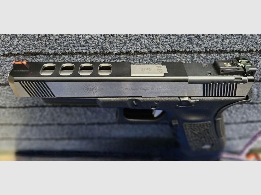 RBF Custom GLOCK 634 9x19/9mm Luger M.O.S. "SILVER STAR"
