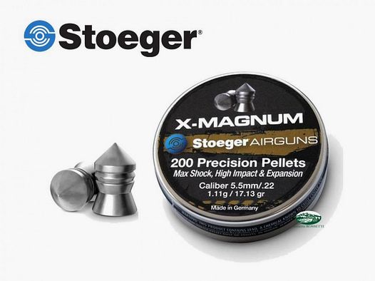 STOEGER pallini H&N X-MAGNUM cal.5,5 mm 1,11 gr.