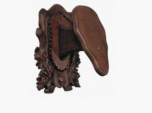 Mufflonbrett 25x14cm - geschnitzt, dunkel