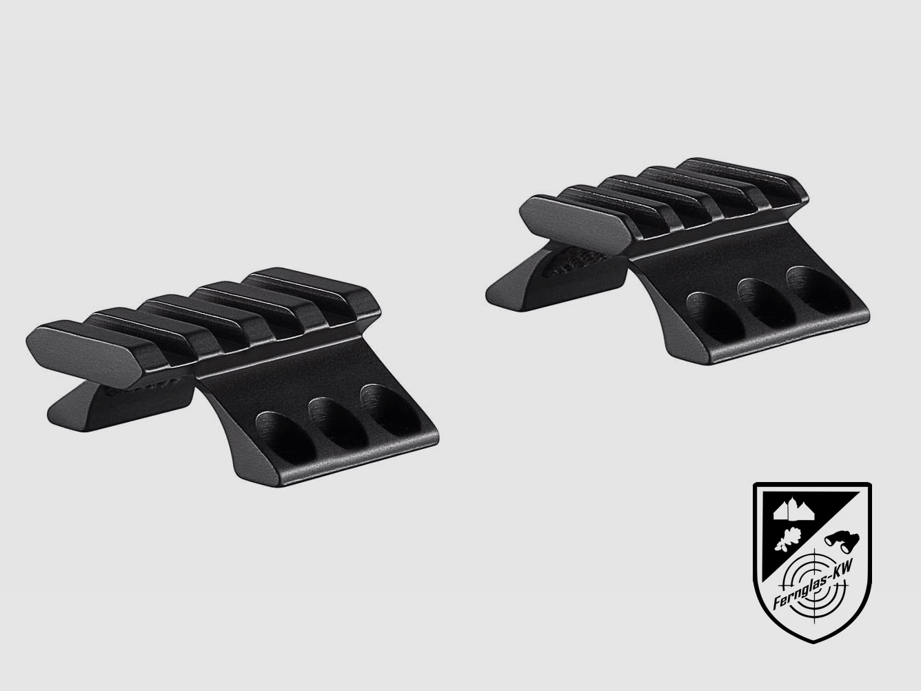 Anillos de Picatinny Hawke 22154 Tamaño 30mm Triple Tornillo Tres Tornillos