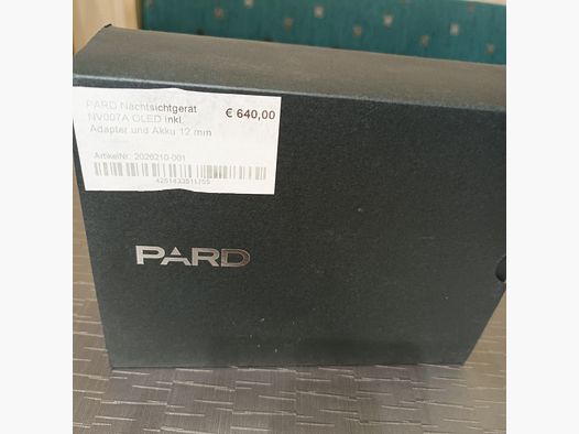 PARD OKULAR NACHTSICHTVORSATZGERÄT 