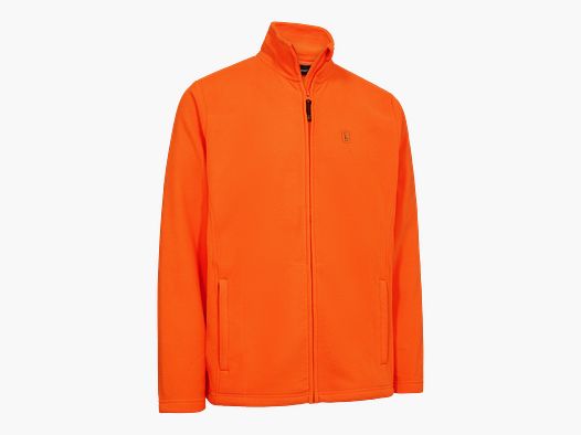 Atlas Light Fleece Jacket - Safety Orange - Size: M