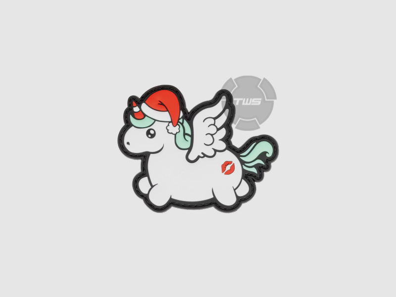 Patch Unicorno di Natale
