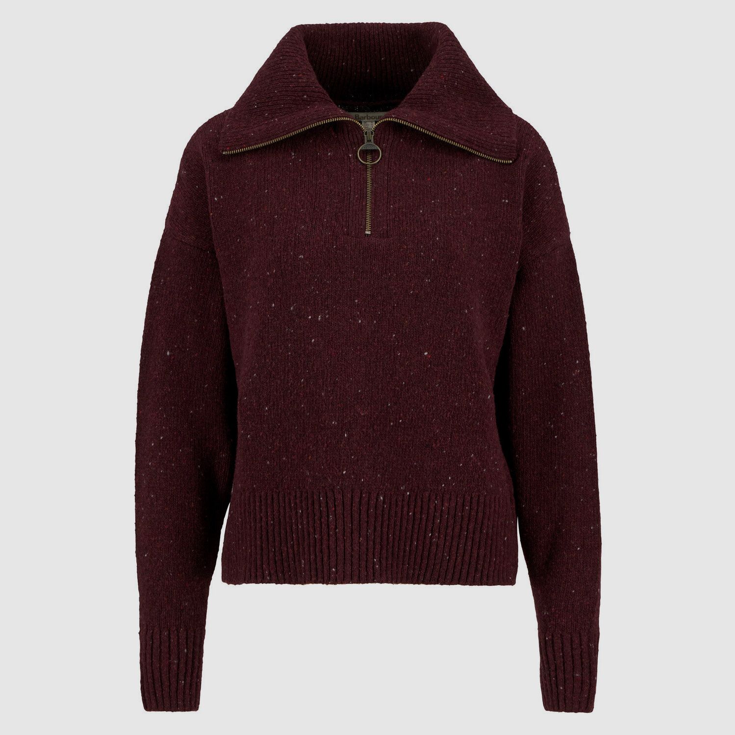 Barbour Pullover Lavensdale rojo HW25