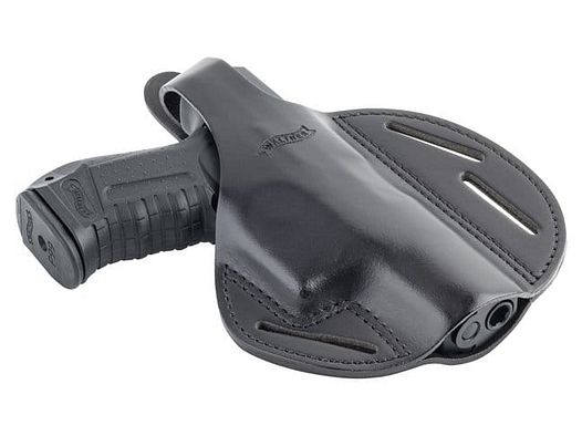 Umarex Ledergürtelholster schwarz für Walther P99 & H&amp;K P30