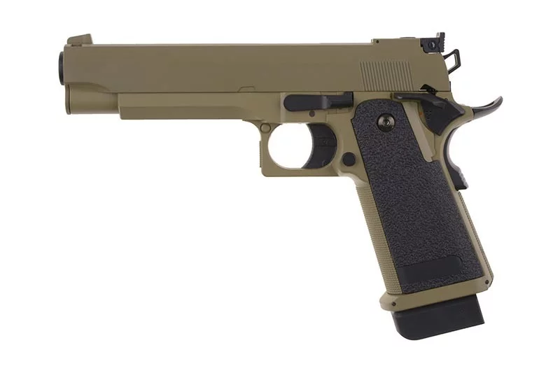 ASG-Pistole CYMA CM128 – tan (Version ohne Akku), Bild 2 von 36