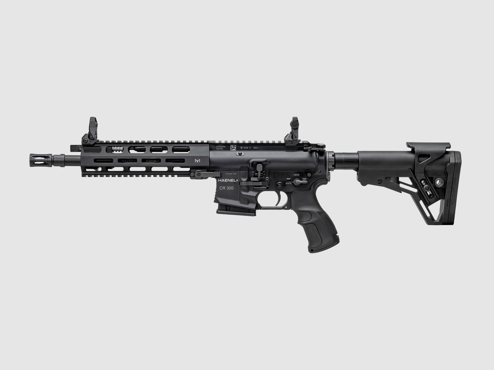 Haenel CR300 M-LOK Handschutz Matchabzug (1600 - 2400g), Kal. .300 Blackout