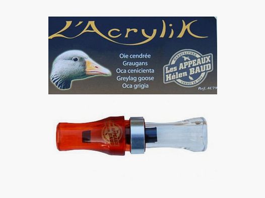 Lokfluit grauwe gans Helen Baud