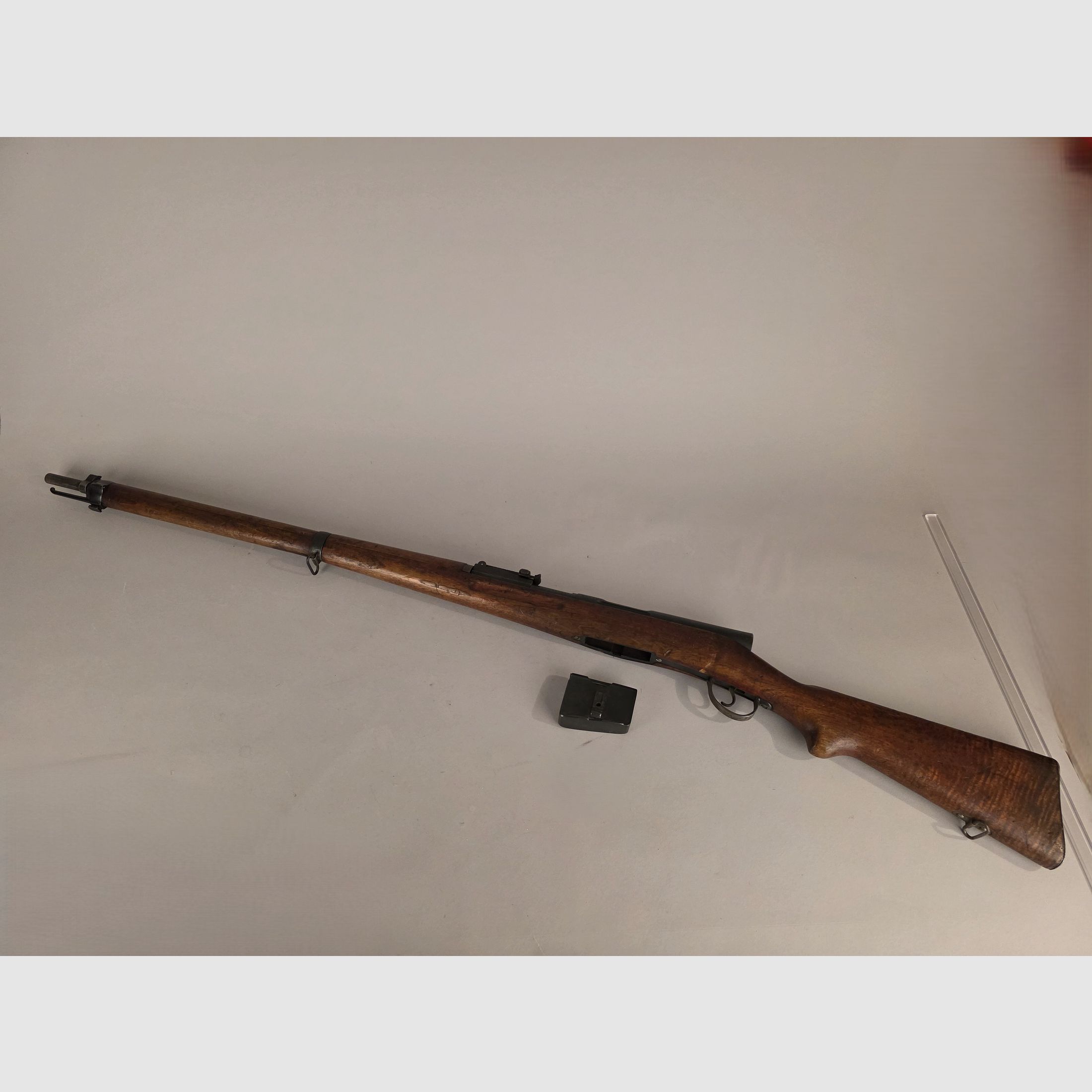 ORIGINAL 6-Schuss Magazin Schweizer Ordonnanzkarabiner Schmidt Rubin K31