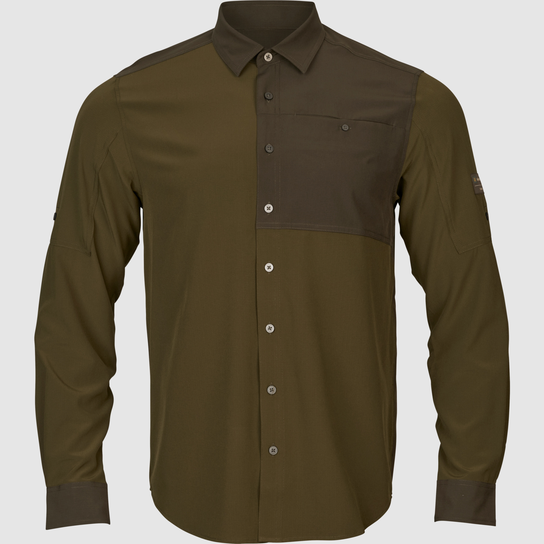 Härkila Logmar Leichte L/S Hemd Herren Dark Olive/Willow Green, XXL