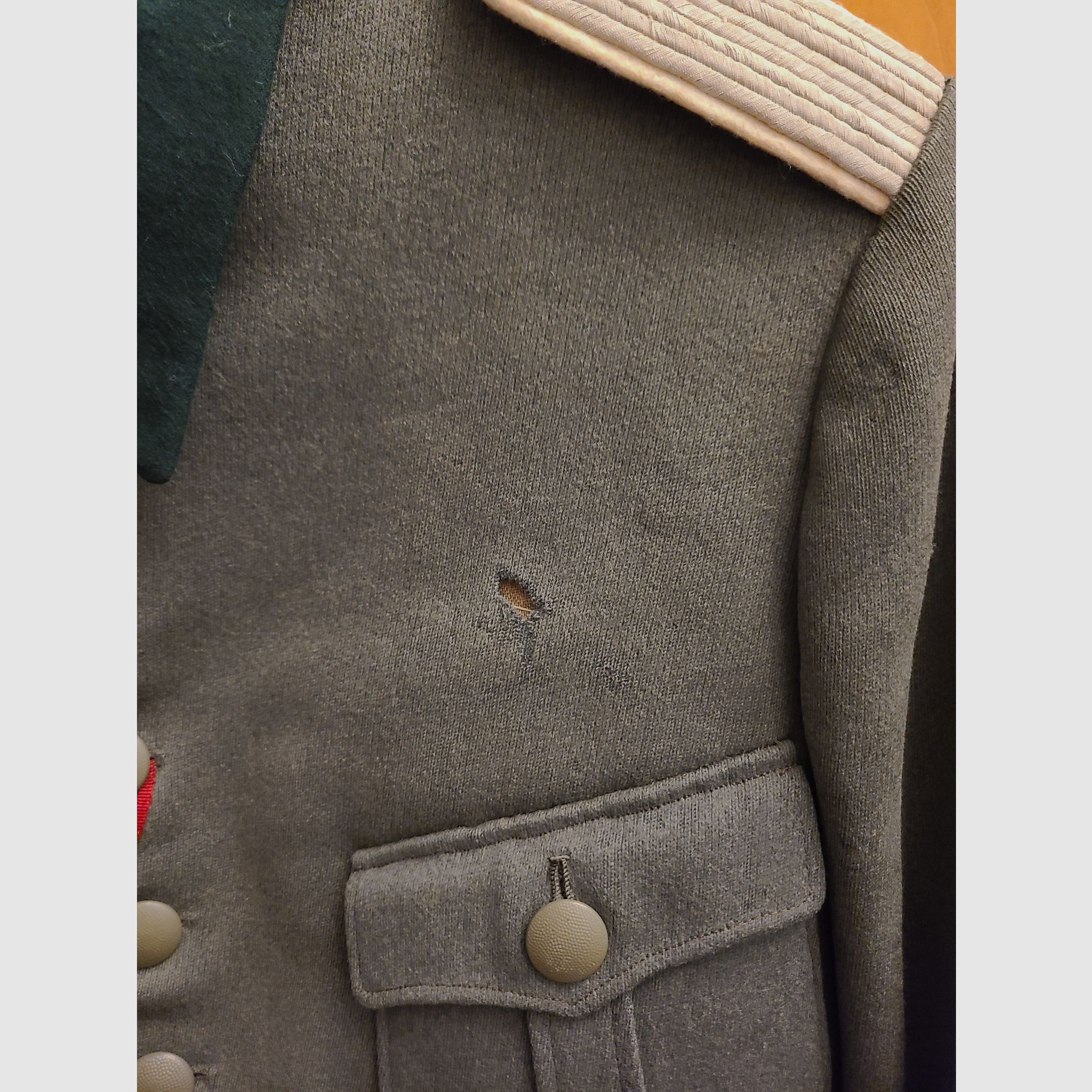 Uniforme Wehrmacht giacca 100% originale ritrovamento in soffitta