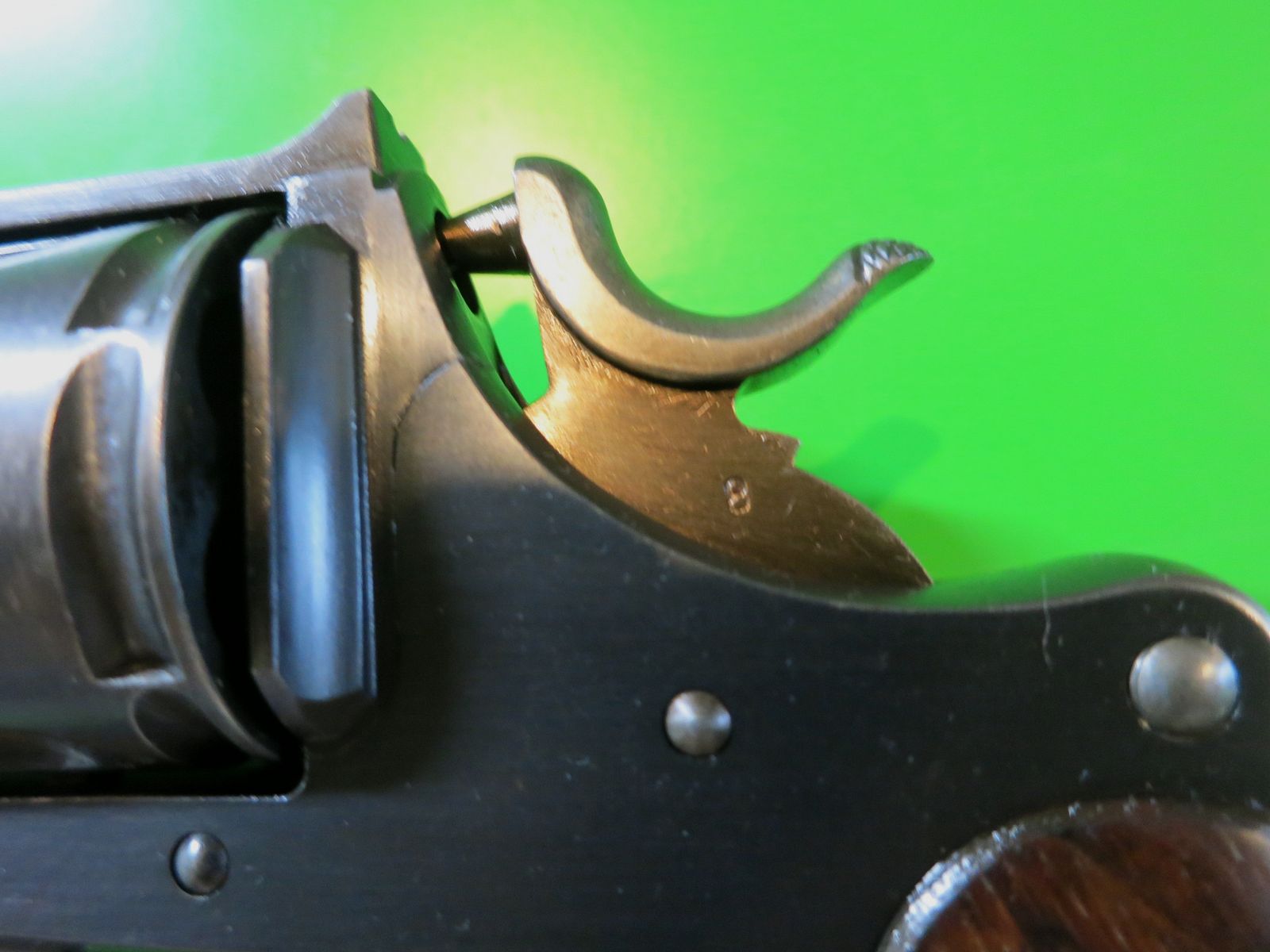 Revolver d'ordonnance Suisse modèle 1882 (revolver d'armée 82), W+F Berne, militaire-privé #96