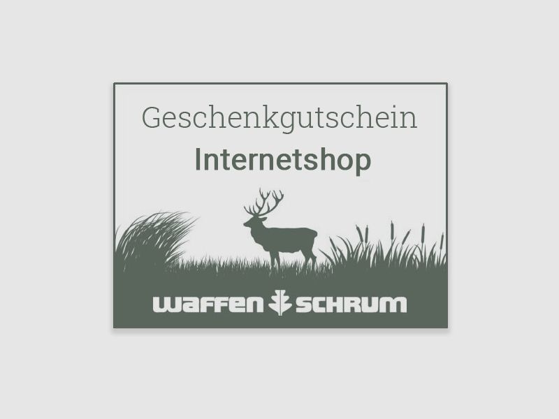 Waffen-Schrum Gutscheine Geschenkgutschein Internetshop