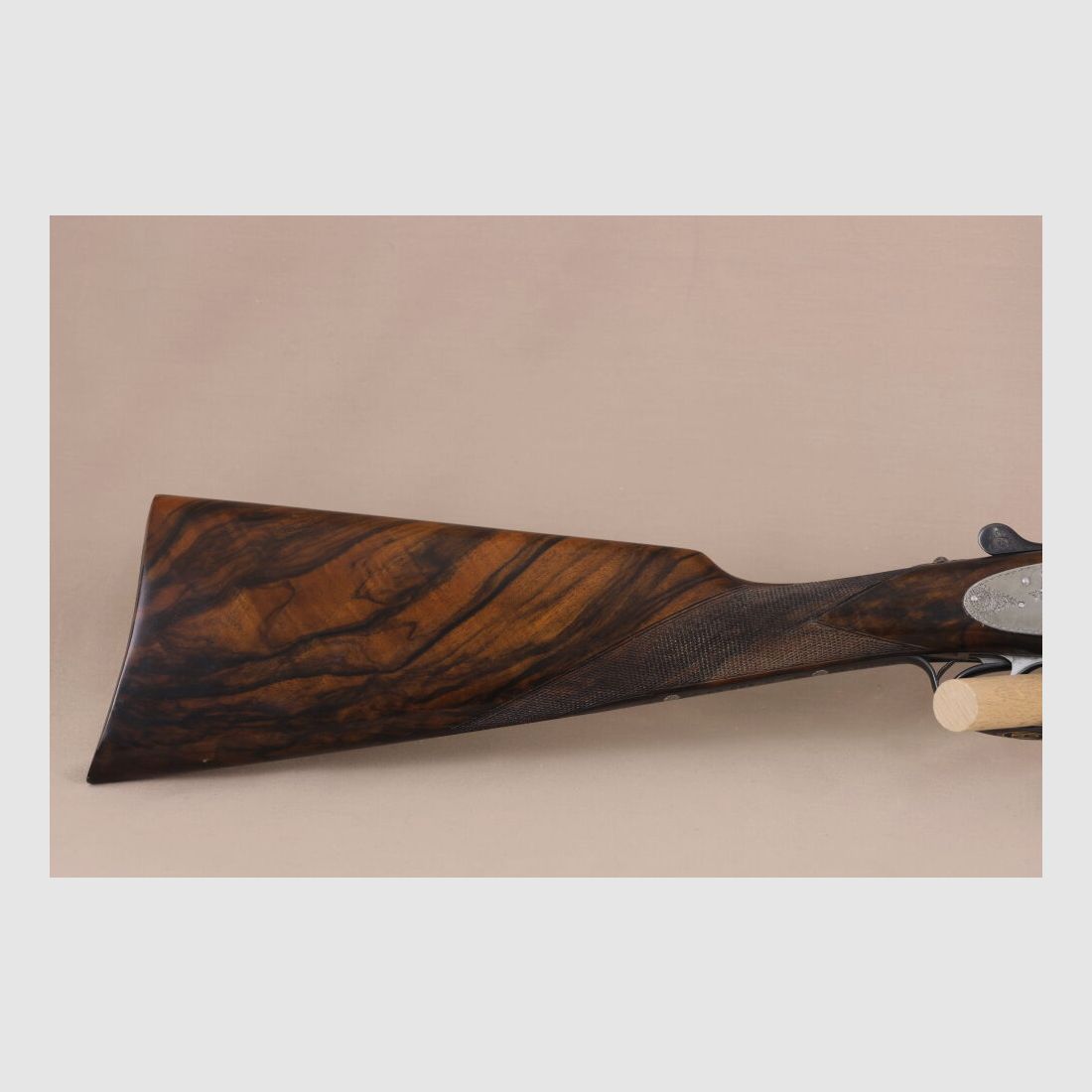 AYA - Aguirre y Aranzabal side lock over-and-under shotgun // TOP wood / engraving / made according to the specifications of Augustinus von Papen!!, image 8 of 10