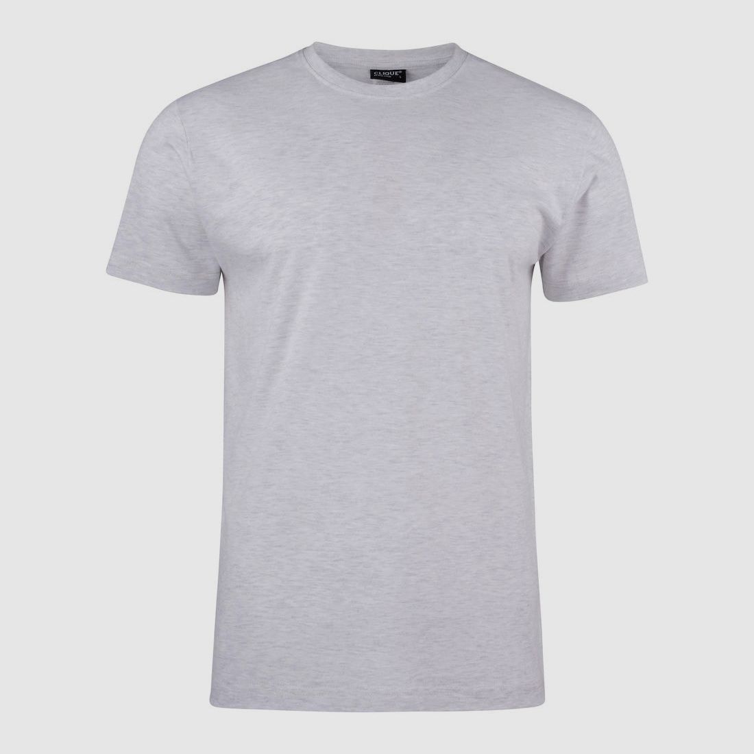 Clique T-Shirt Herren Aschgrau - M
