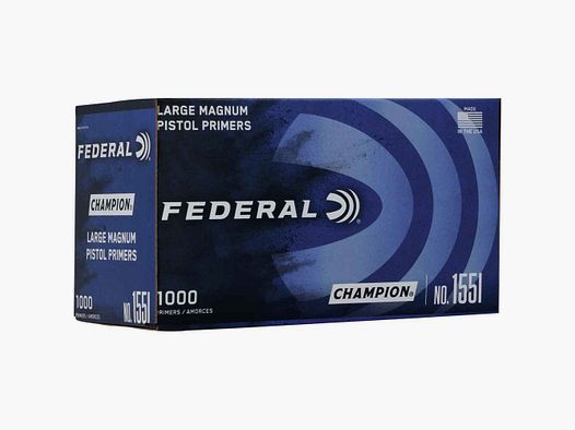 Zündhütchen No. 155 Large Pistol Magnum Federal Ammunition