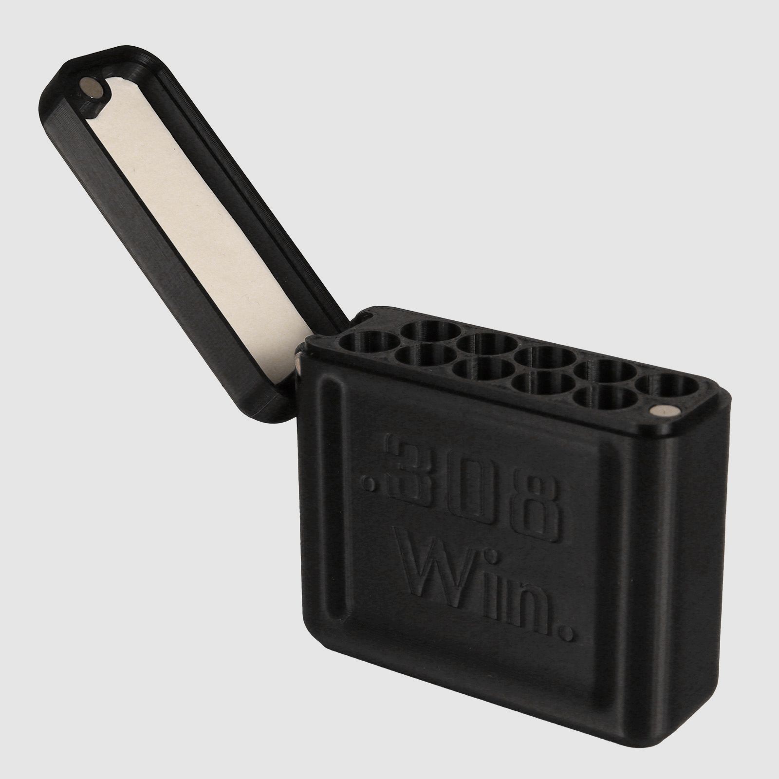 AKAH Patronenbox aus dem 3D-Drucker passend für 9,3x62