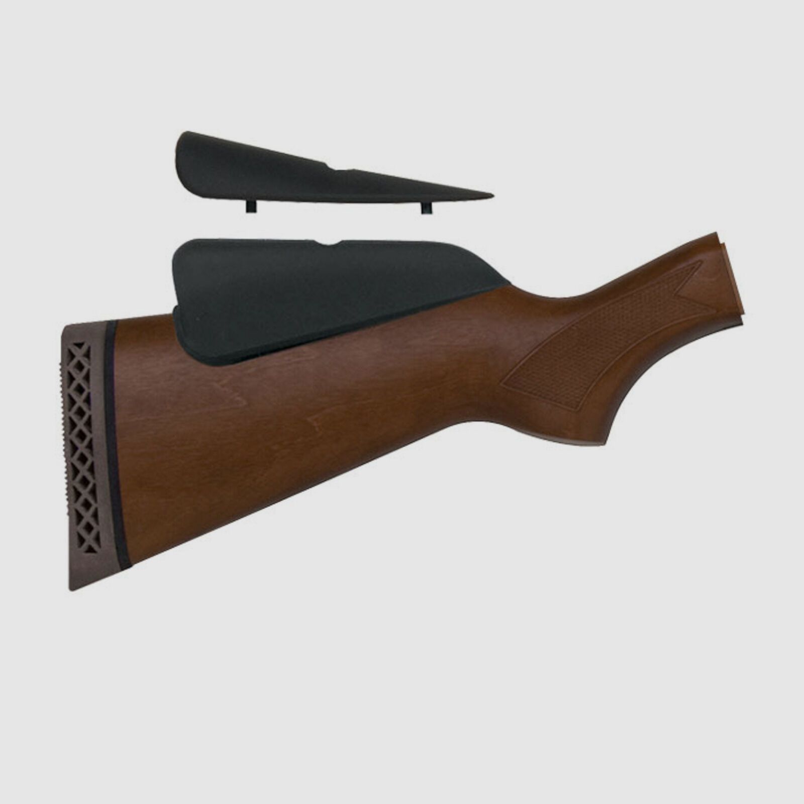 Mossberg stock with Dual Comb shotgun 500-Mav88 12GA