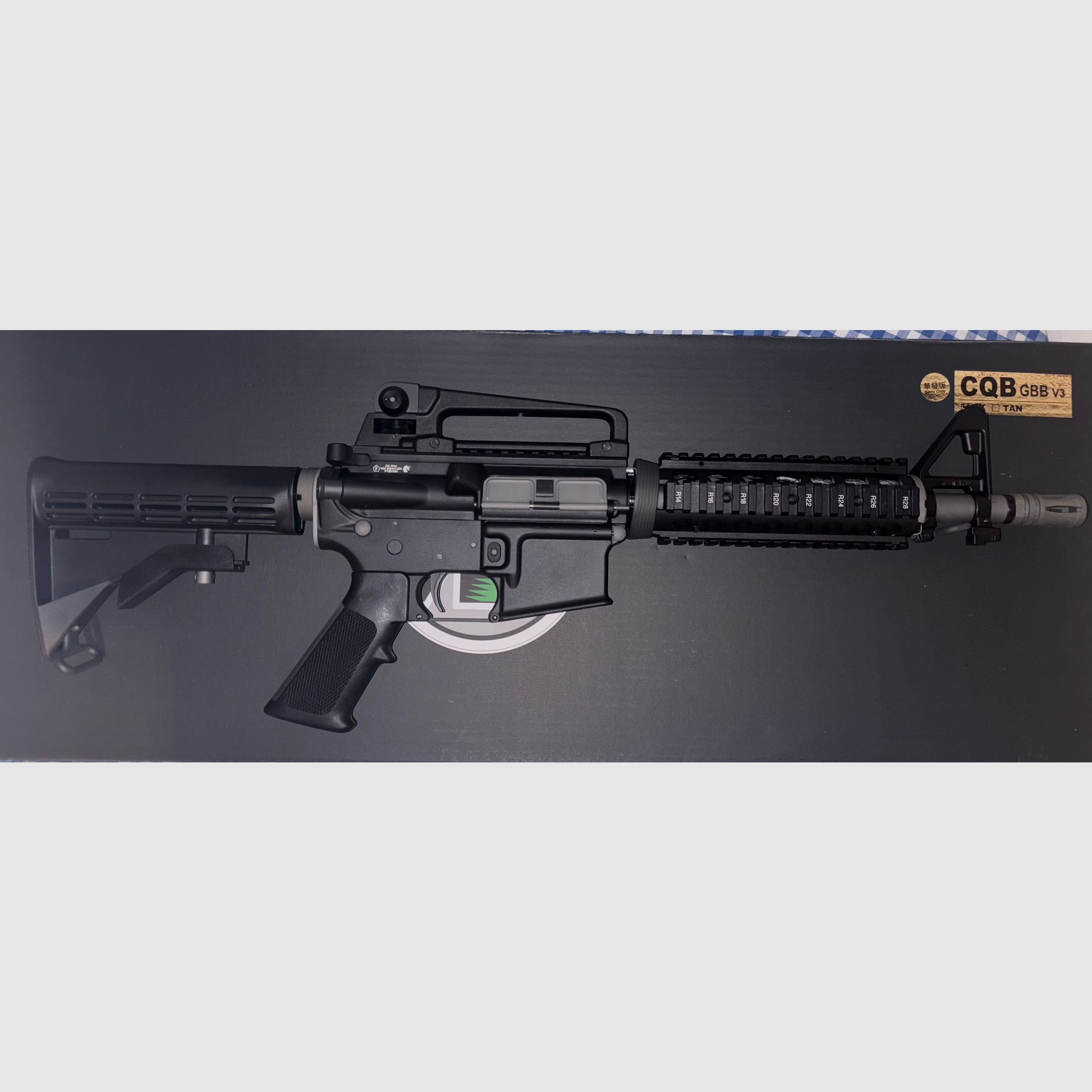 WE M4 CQB GBB