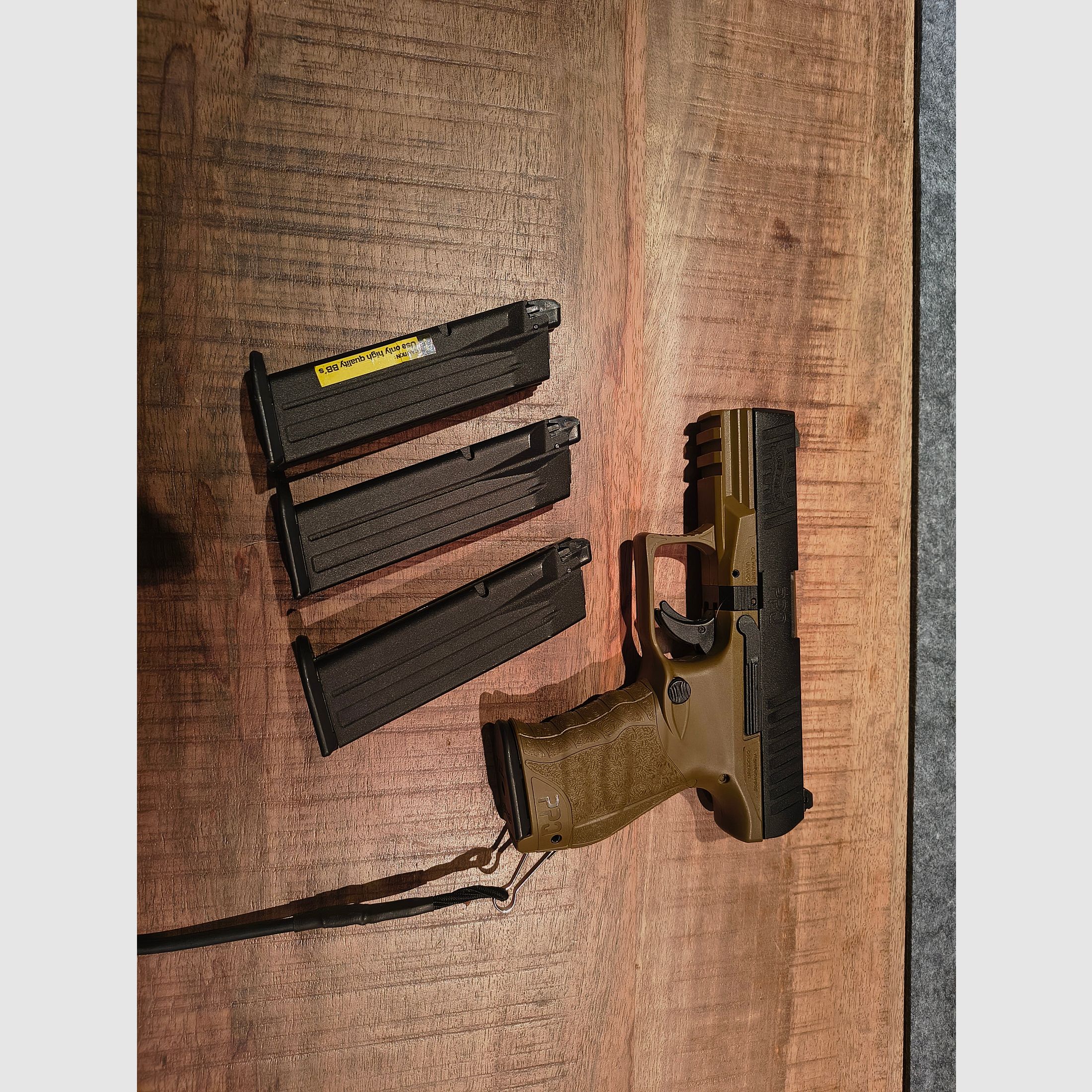 Walther PPQ Airsoft 6mm BB GBB