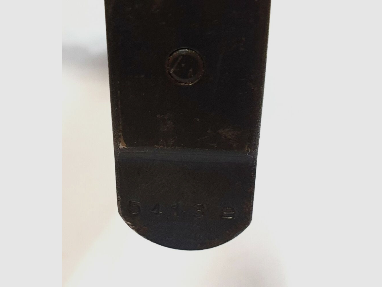 Fábrica de armas Carl Walther Walther P38 Cargador, Segunda Guerra Mundial, con sellos de Wehrmacht, usado