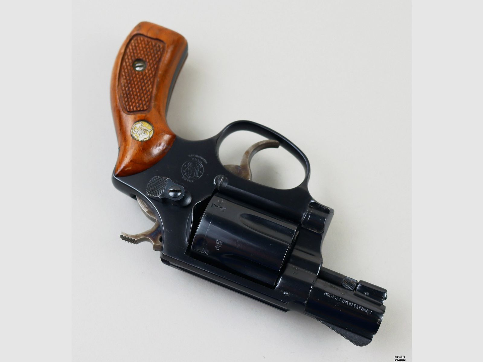 Revolver Smith & Wesson mod. 36 kal. 38 spec. matr. J639109, afbeelding 5 van 8