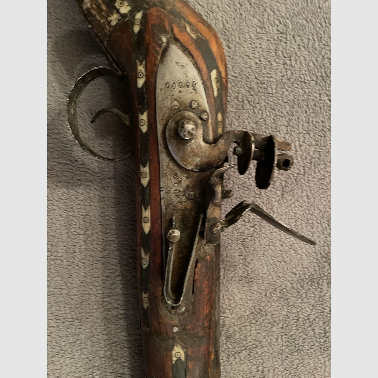 Rifle de caballería ca. siglo XIX. Afganistán