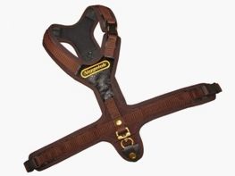 Dish Follow size M brown - 2 snap fasteners