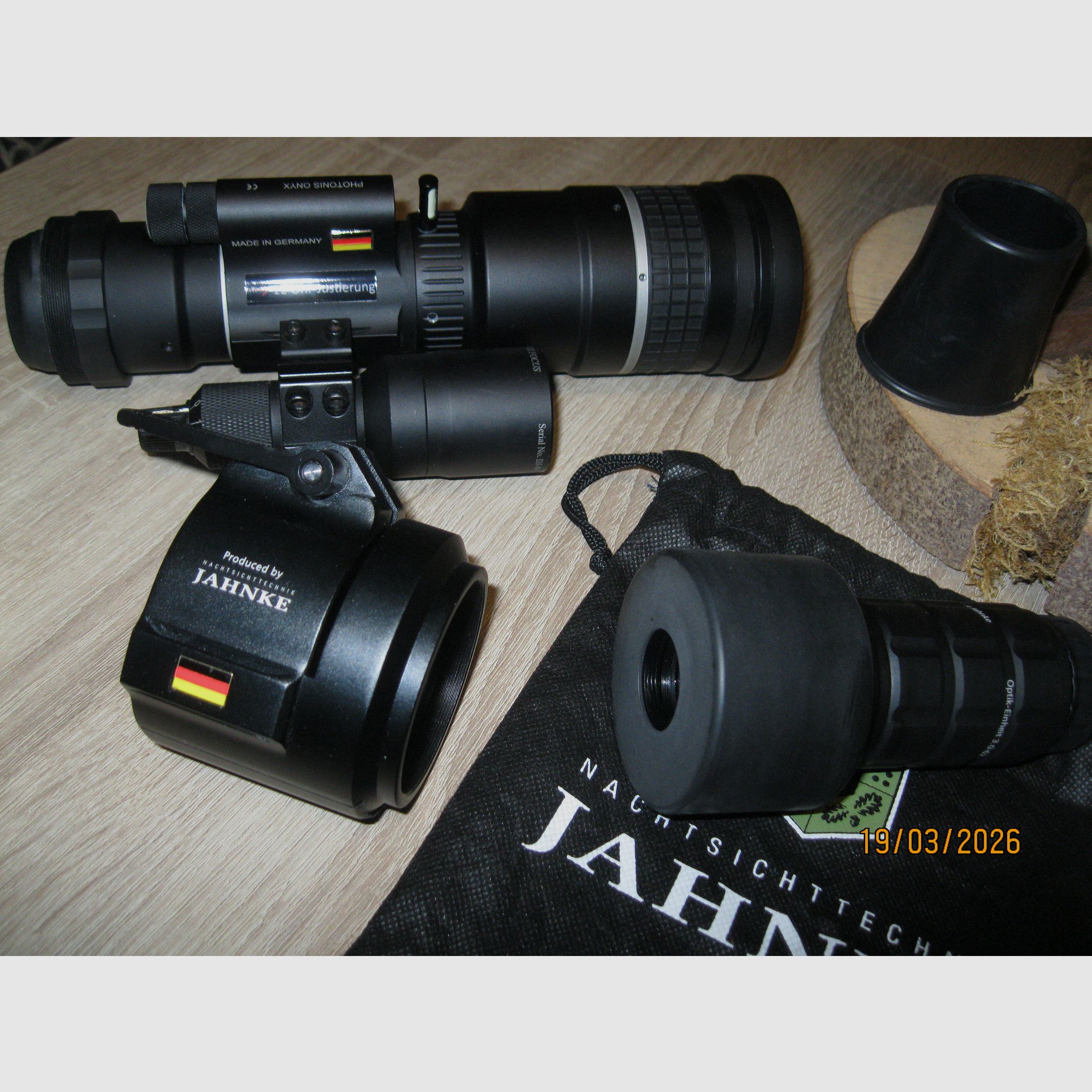 Nachtsichtgerät DJ-8 NSV 1x56 Monochrom / Onyx. Hochwertige Röhre.