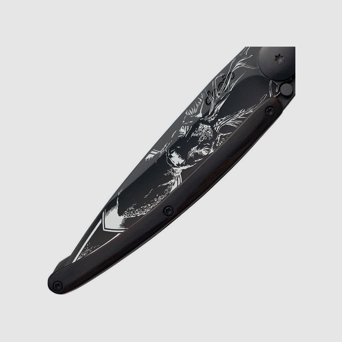 Deejo Pocket Knife Ebony | Deer, image 6 of 10