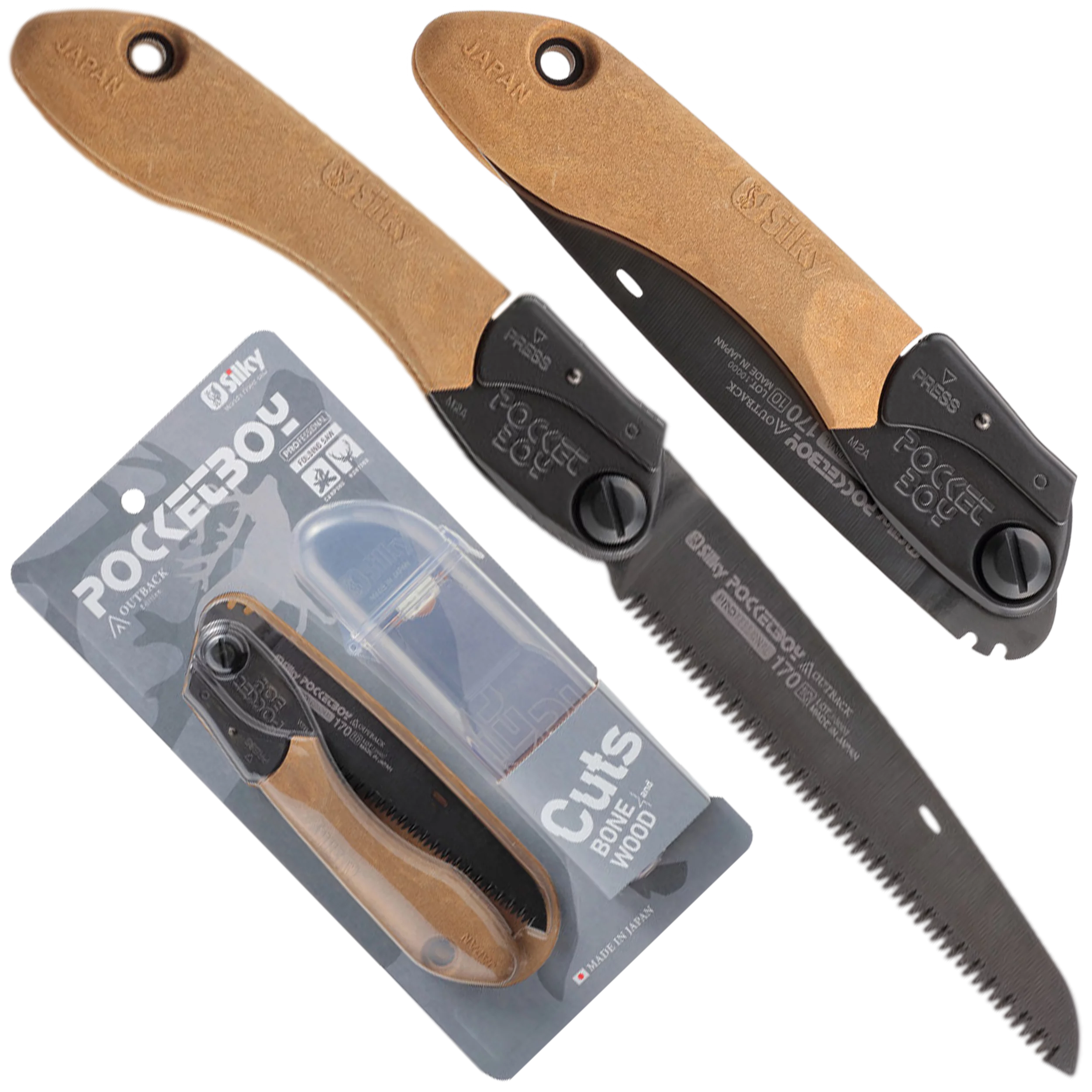 Klappbare Handsäge Silky Pocketboy Outback Edition 170-10 (KSI75017), Bild 18 von 18