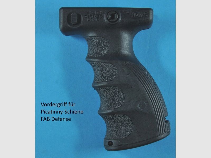 FAB DEFENSE Vordergriff mit Fingerrillen für Picatinny-Schiene