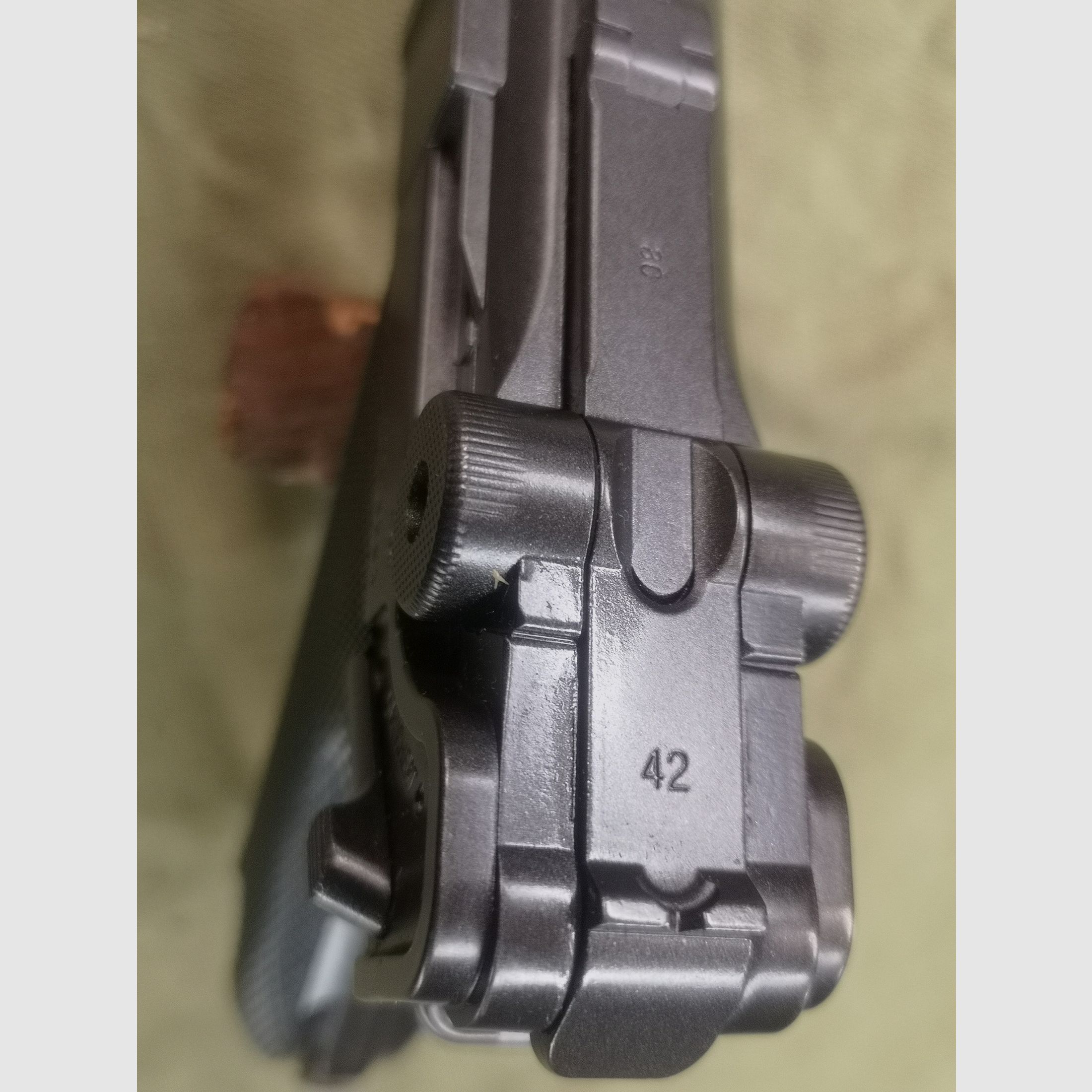 Luger 08 Air Gun Legends Ganzmetall