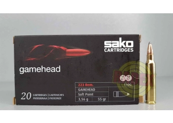 Amunicja SAKO kal. 223 rem Gamehead 3,56g (110G)