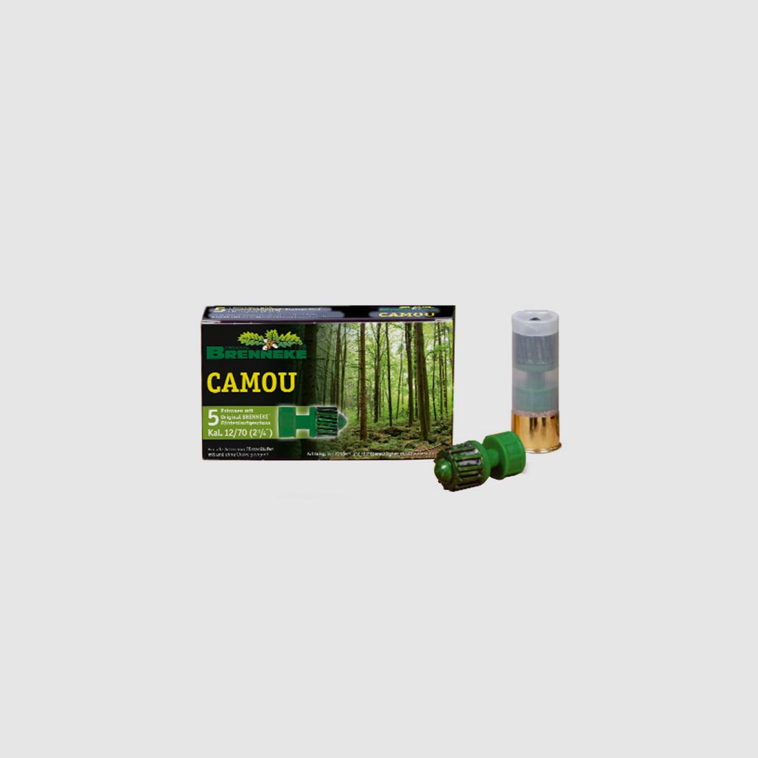 Brenneke Camou .12/70 28,4g 5 patronen