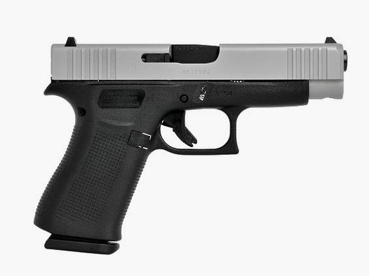 Glock Pistole 48 FS silver slide
