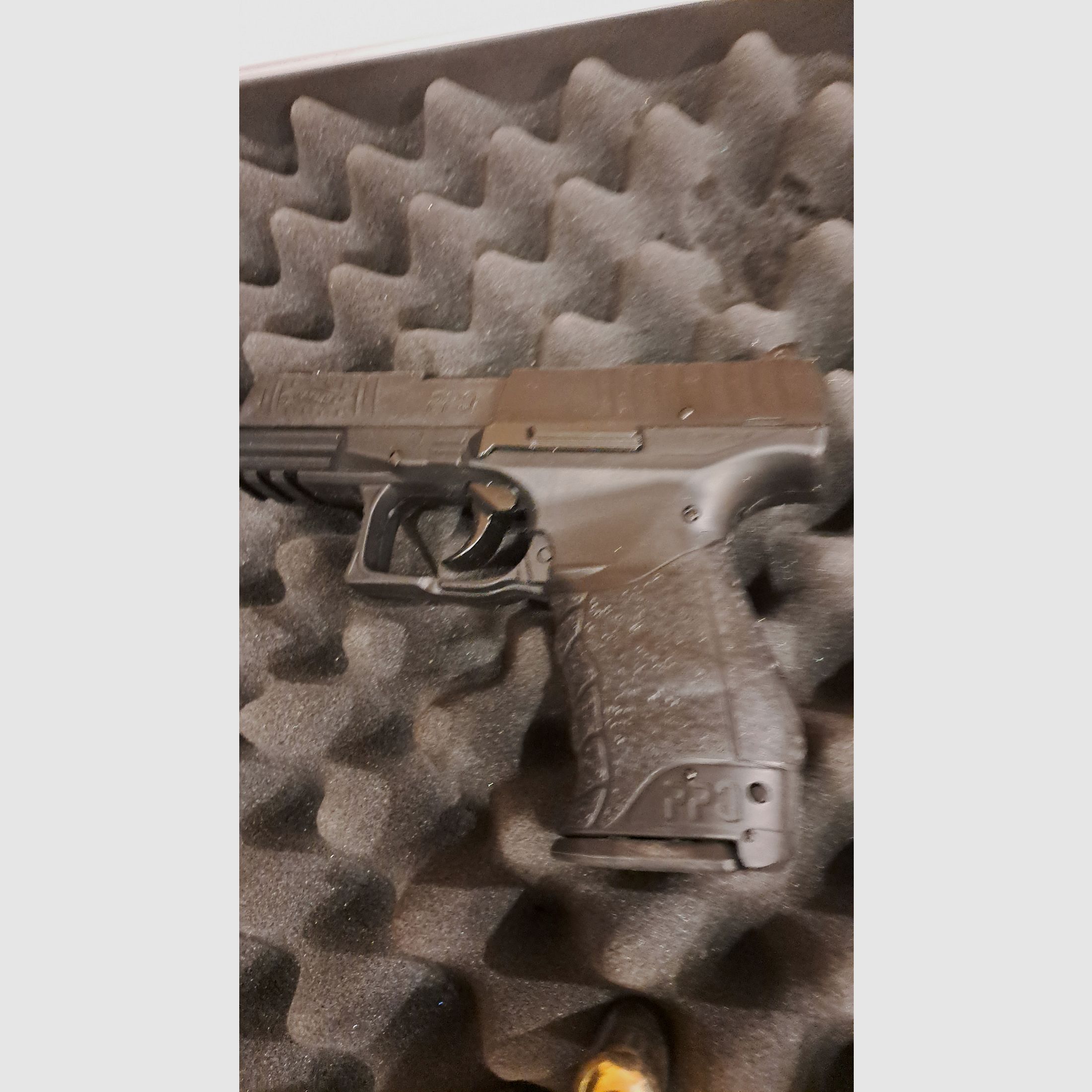Walther PPQ CO² 177 cal. pellet 4,5 mm neu mit Koffer und Zubehör