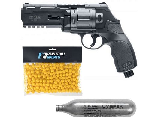 Umarex HDR 50 Paintball Revolver Players Pack (schwarz)