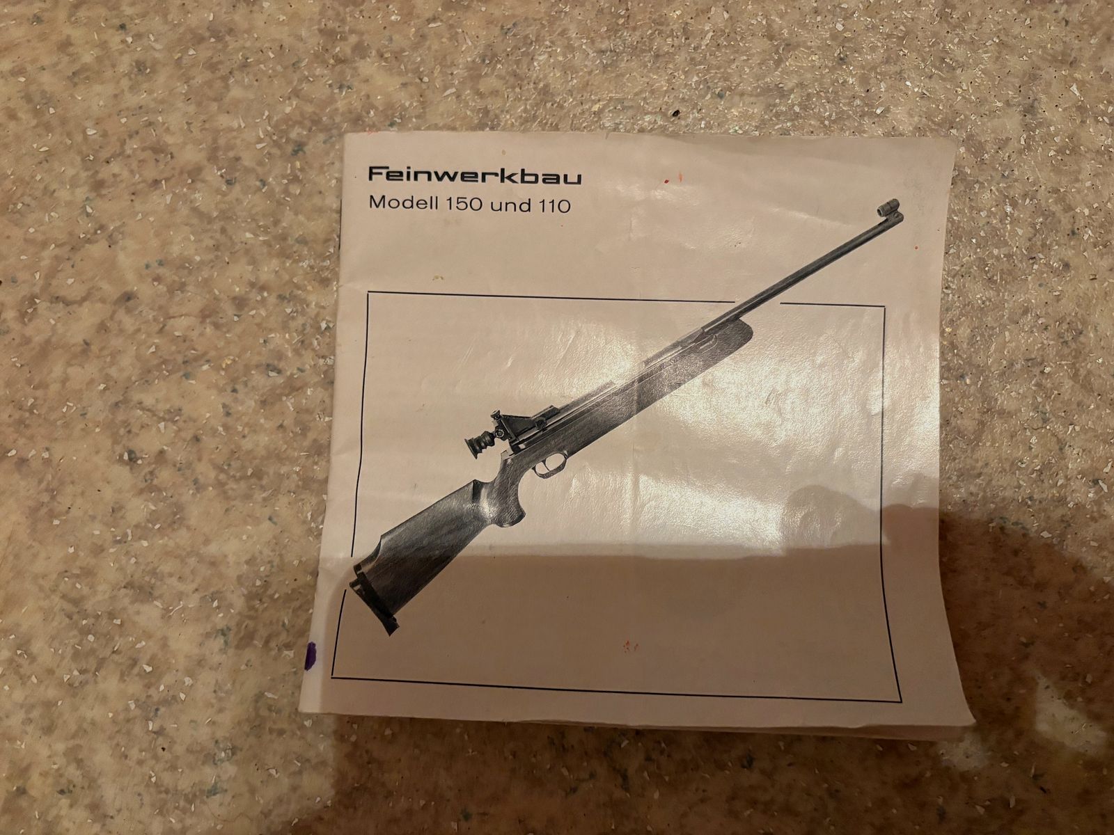 High-quality air rifle Feinwerkbau Model 150 LM