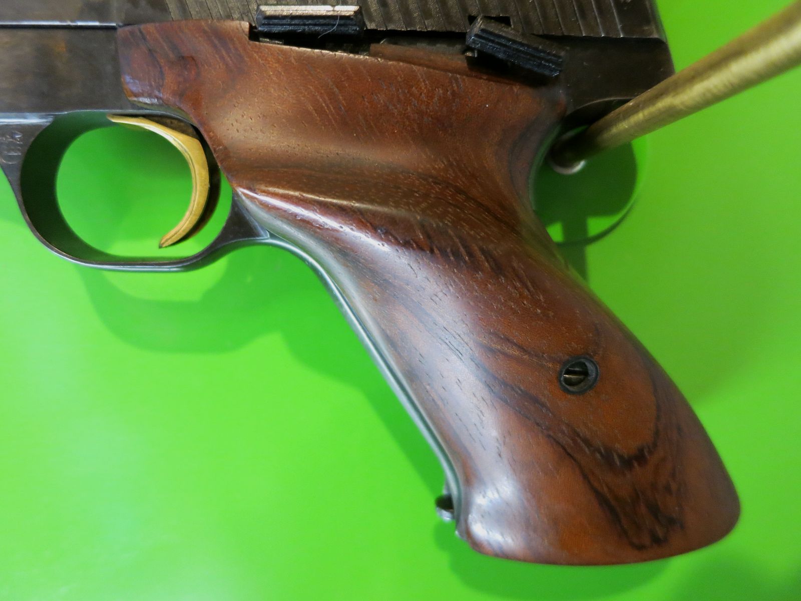 FN Herstal Browning KK Selbstladepistole 150, .22lfB Sportpistole; seltener Kurz-Lauf in 3,5"     #88-, Bild 8 von 11