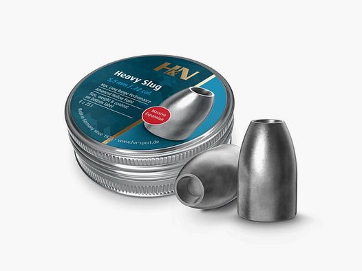 H&N Heavy Slug Diabolo, Hohlspitz, Kaliber 5,51 mm, 2,33 g, 36 gr, 150 StĂĽck