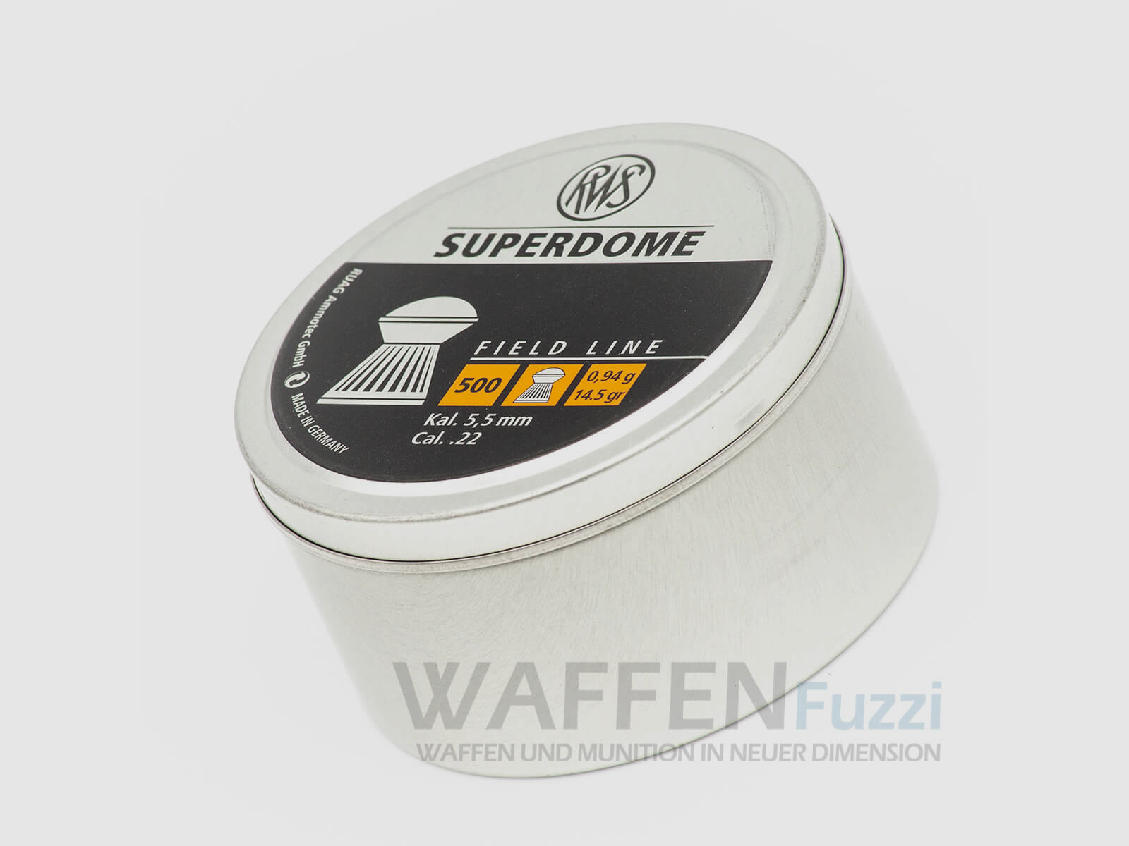 RWS Field Line Superdome caliber 5.5mm diabolos 0.94g