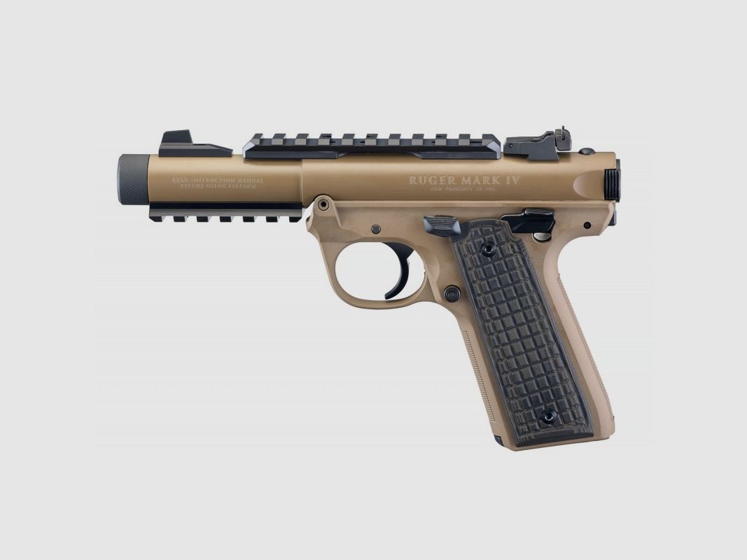 RUGER MARK IV LITE TACTICAL BROWN, image 1 sur 4