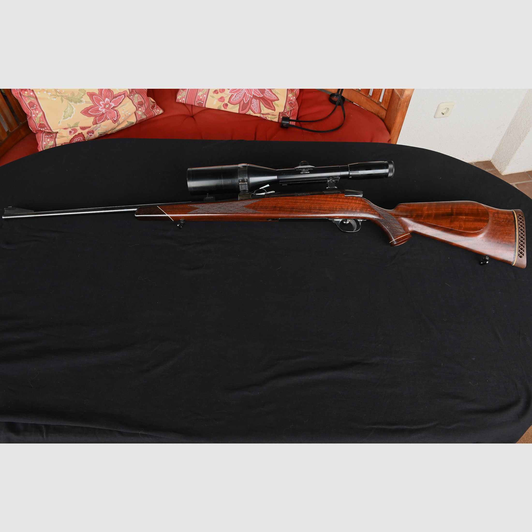 Rep. Büchse Weatherby Mark V Cal. .300 Weatherby Magnum, ZF Nickel 4-16x56 XE/D/S