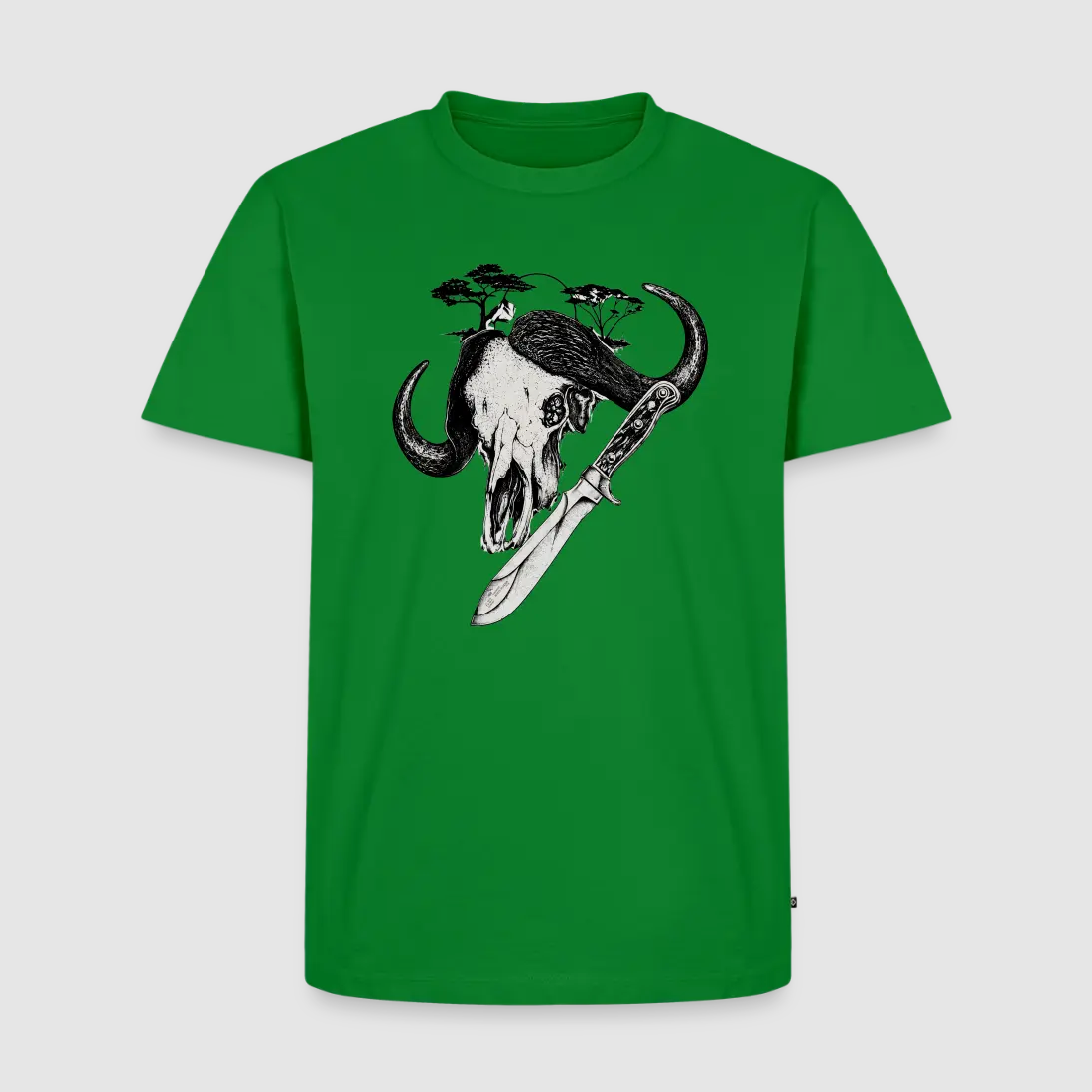 PUMA Men´s Premium T-Shirt „White Hunter – Big Game"