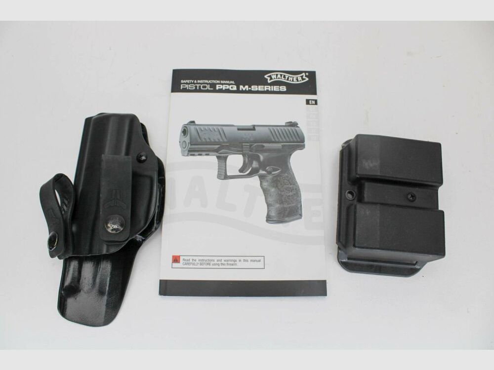 Pistolet Walther PPQ Navy SD Kal. 9mm Luger z 7 Magazynami i Kaburą 9mmLuger